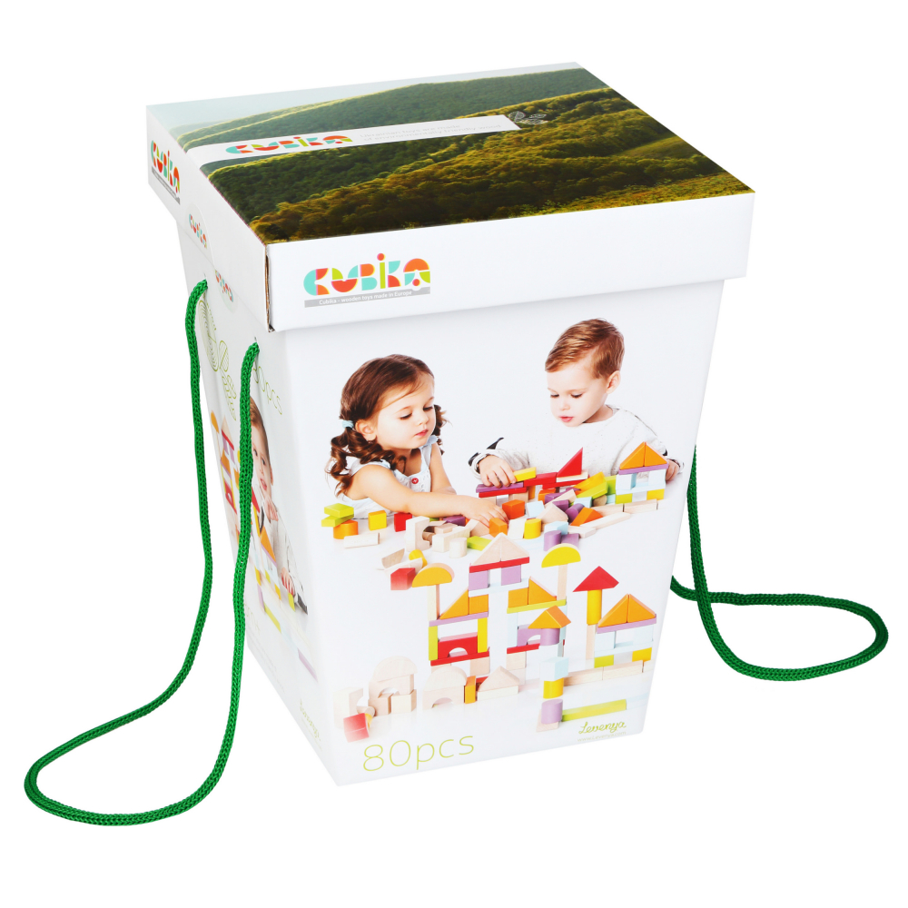 Jucarie din lemn, Cubika, "Set constructii"  [1]