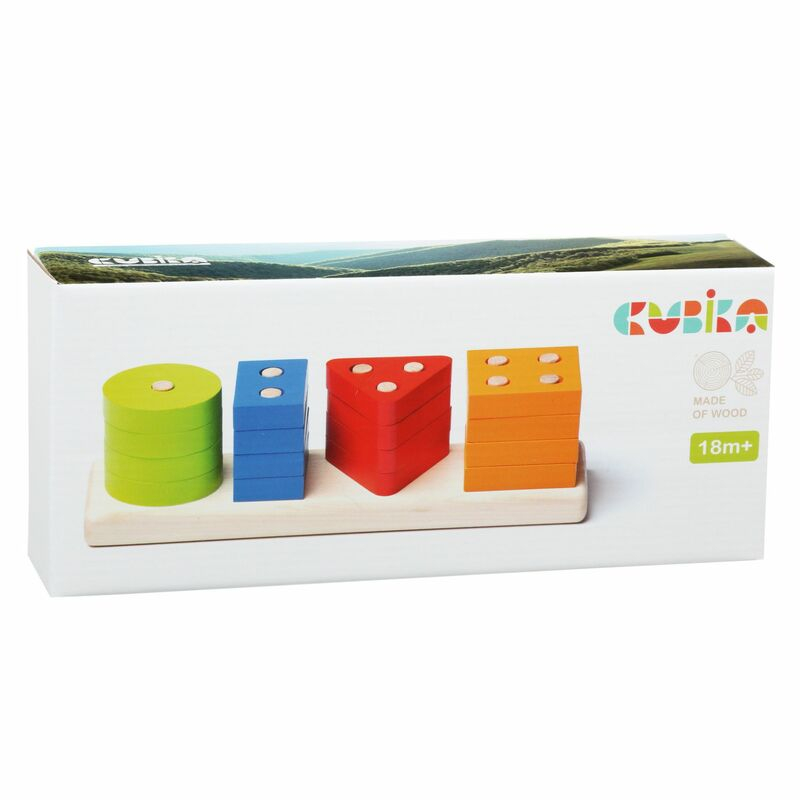 Cubika-Jucarie din lemn, Cubika, Sortator forme geometrice 02 [1]