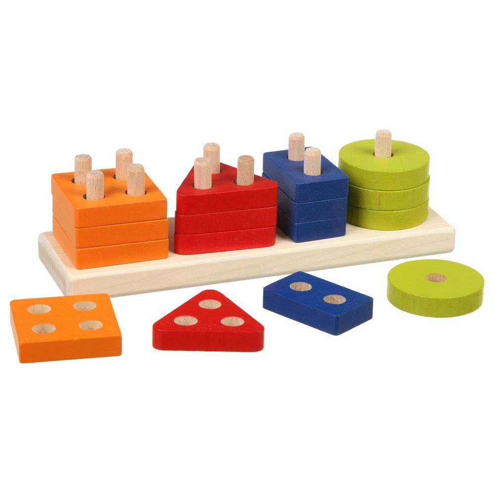 Cubika-Jucarie din lemn, Cubika, Sortator forme geometrice 02 [2]