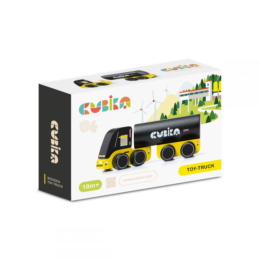 Cubika-Jucarie din lemn, Cubika, Tank Truck [1]