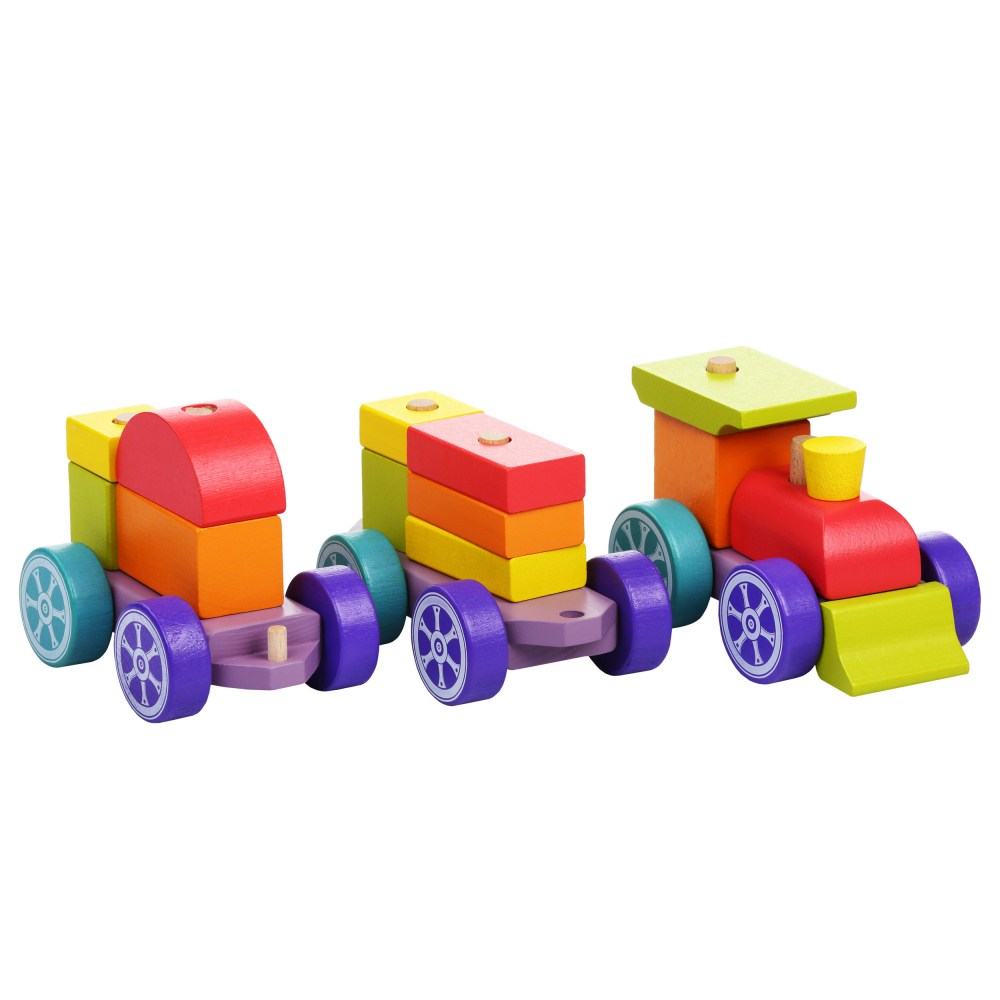 Jucarie din lemn, Cubika, Trenulet [2]