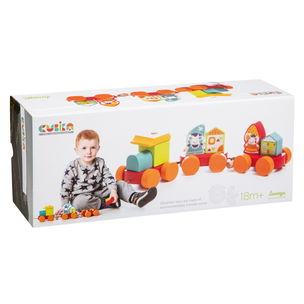 Cubika-Jucarie Din Lemn, Cubika, "Trenuletul Fabulos"  [1]