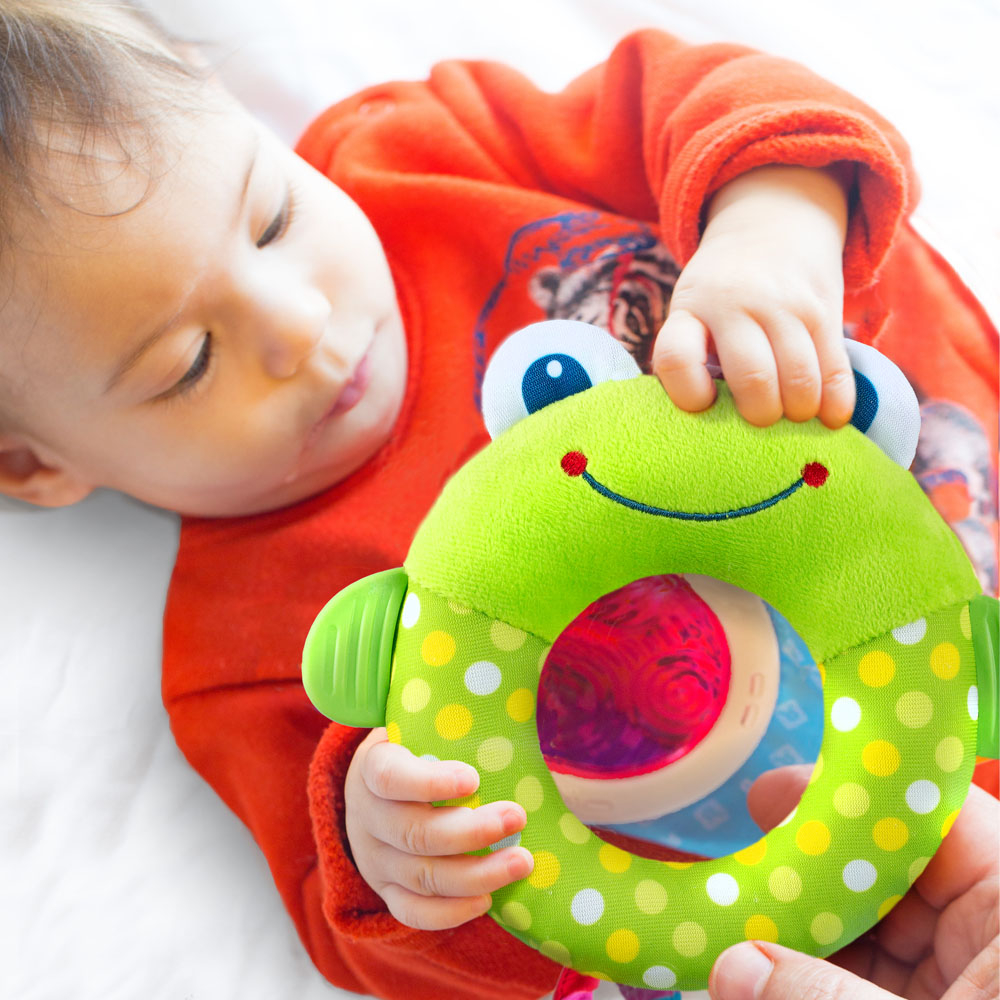 Jucarie din plus Benbat pentru dezvoltare senzoriala Frog [3]