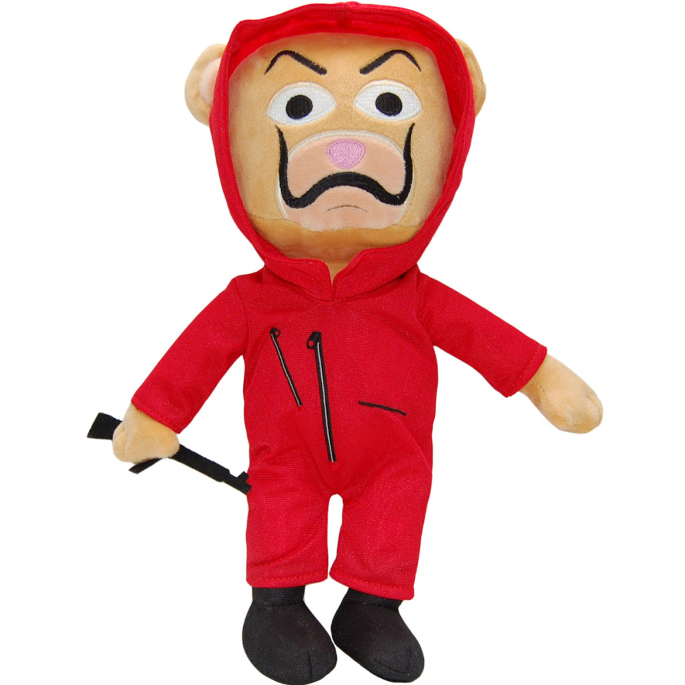 Jucarie din plus Berlin, cu sunete, La Casa de Papel, 32 cm [3]