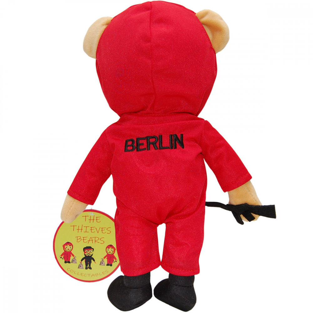 Jucarie din plus Berlin, cu sunete, La Casa de Papel, 32 cm [2]