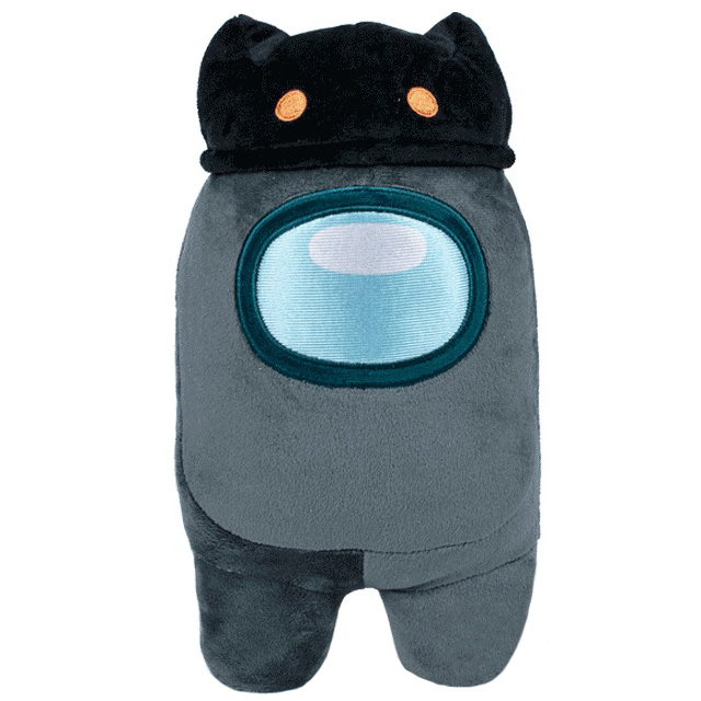Jucarie din plus Black, Among Us, 30 cm [1]