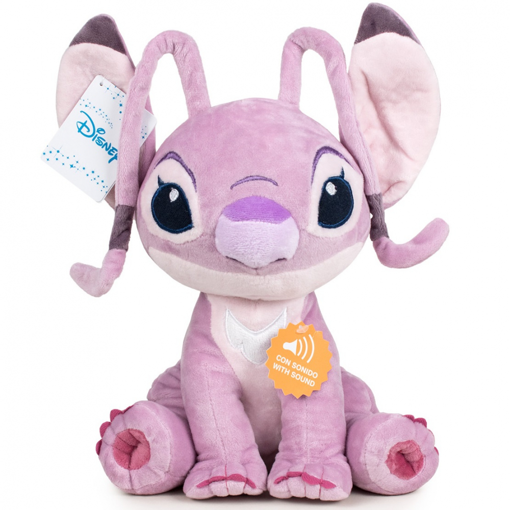 Play by Play-Jucarie din plus cu sunete Angel, Lilo & Stitch, 20 cm [1]