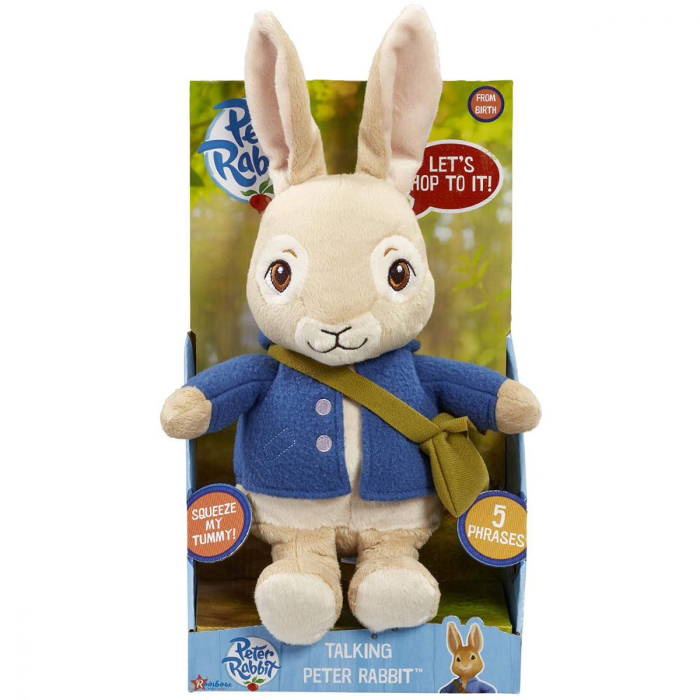 Jucarie din plus cu sunete Peter Rabbit, 27 cm [1]