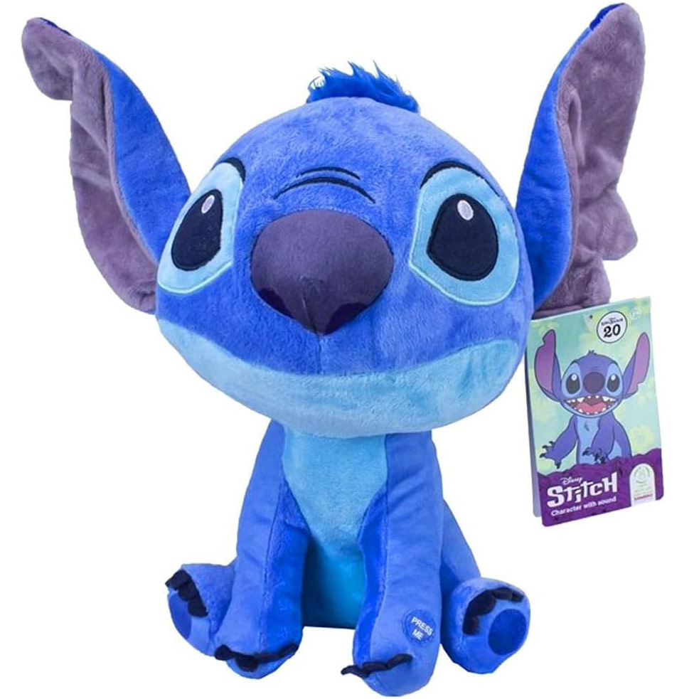 Jucarie din plus cu sunete Stitch, Lilo & Stitch, 25 cm [1]