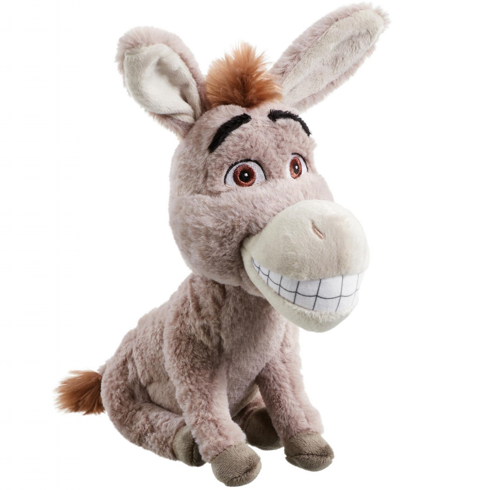 Rainbow Designs-Jucarie din plus Donkey, Shrek, 25 cm [1]