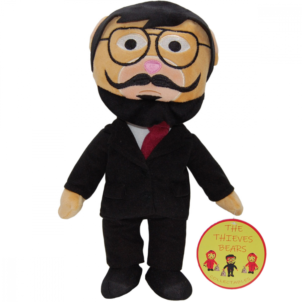 Jucarie din plus El Profesor, cu sunete, La Casa de Papel, 32 cm [2]