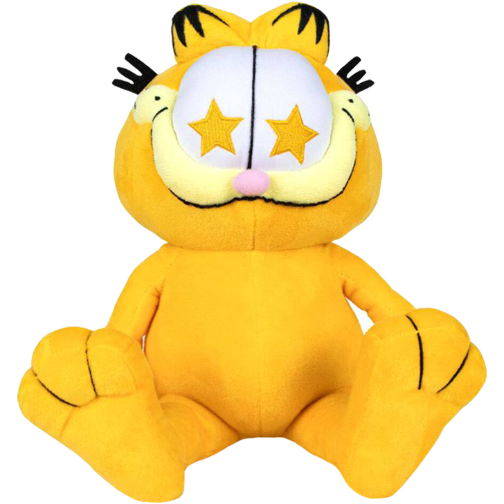 Jucarie din plus Garfield cute cu stelute, 15 cm asezat [1]