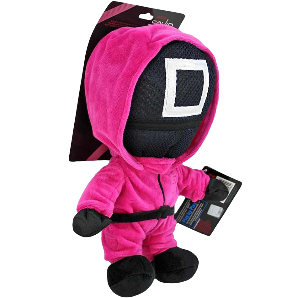 Jucarie din plus Guard (patrat), Jocul Calamarului, 28 cm [2]