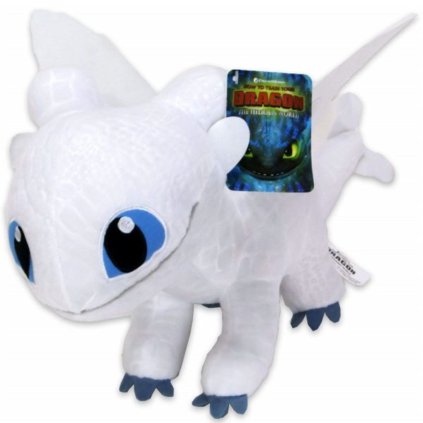Jucarie din plus Light Fury, Dragons, 40 cm [2]