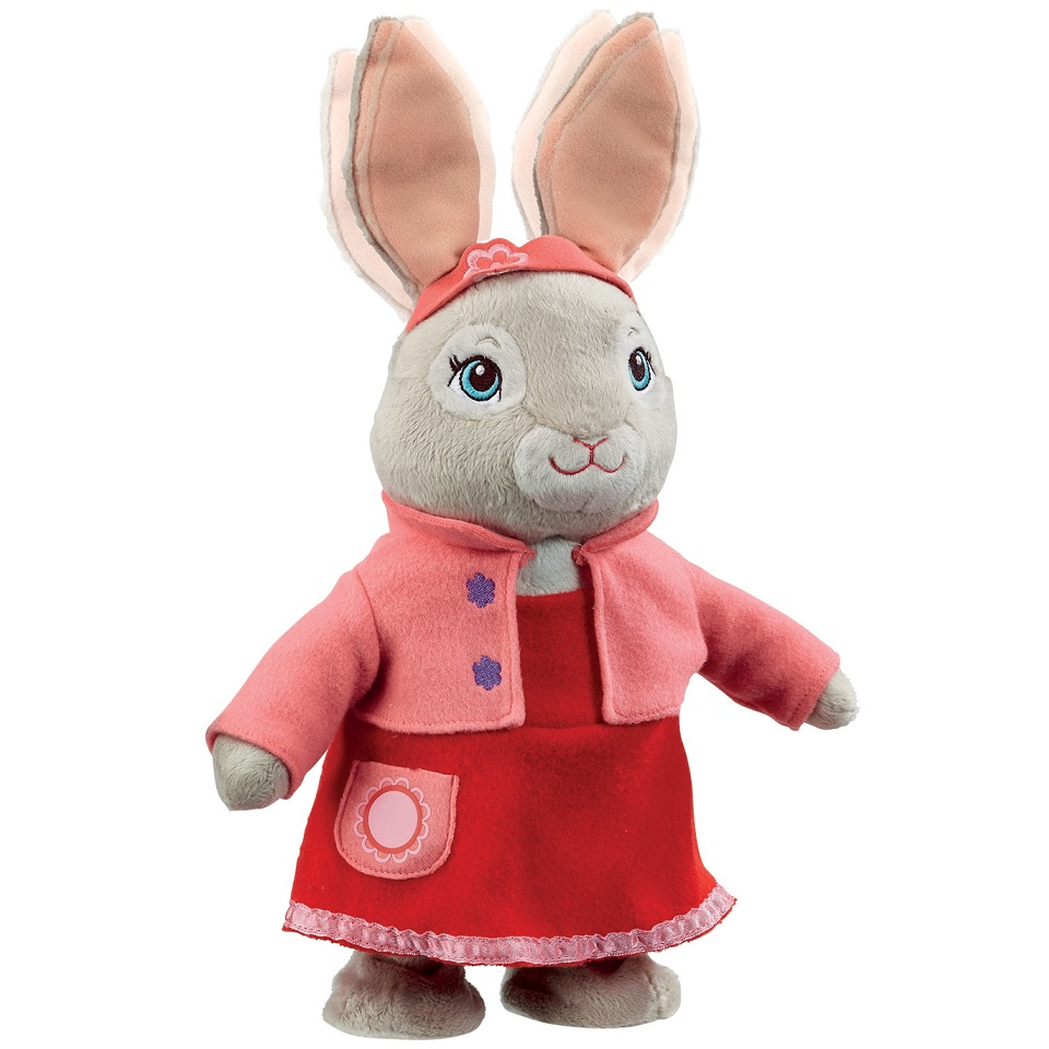 Rainbow Designs-Jucarie din plus Lily Bobtail, Talking & Hopping, 34 cm [1]