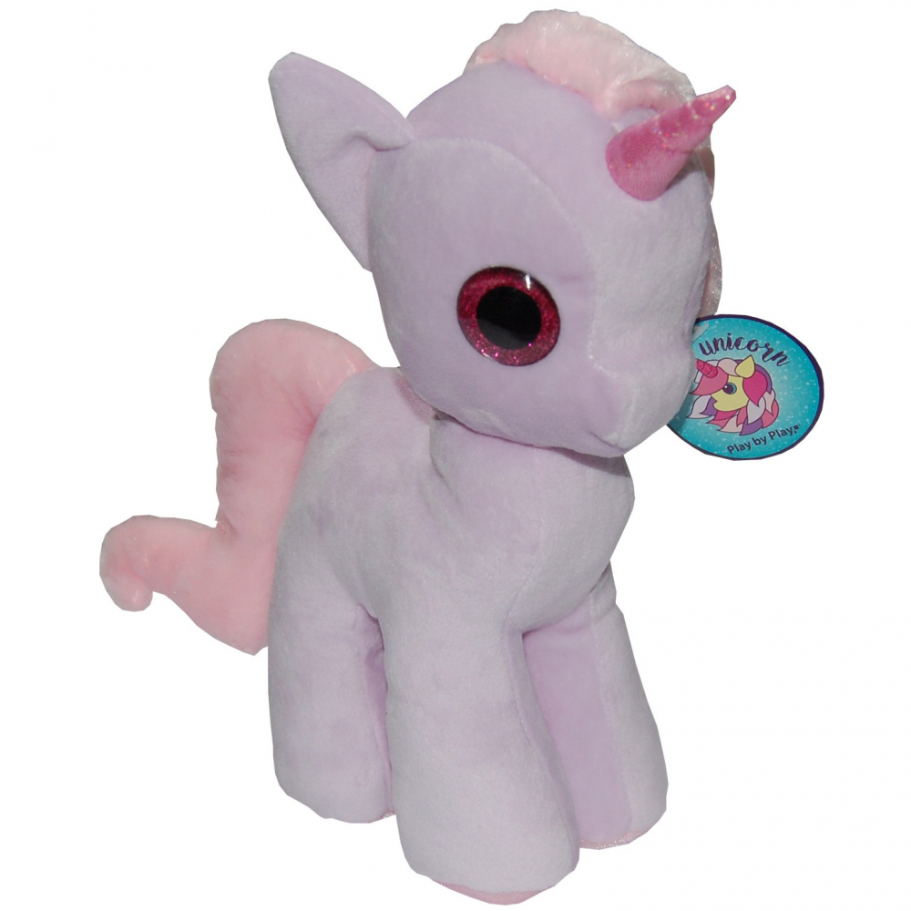 Play by Play-Jucarie din plus My Cute Unicorn, Lila, 28 cm [1]