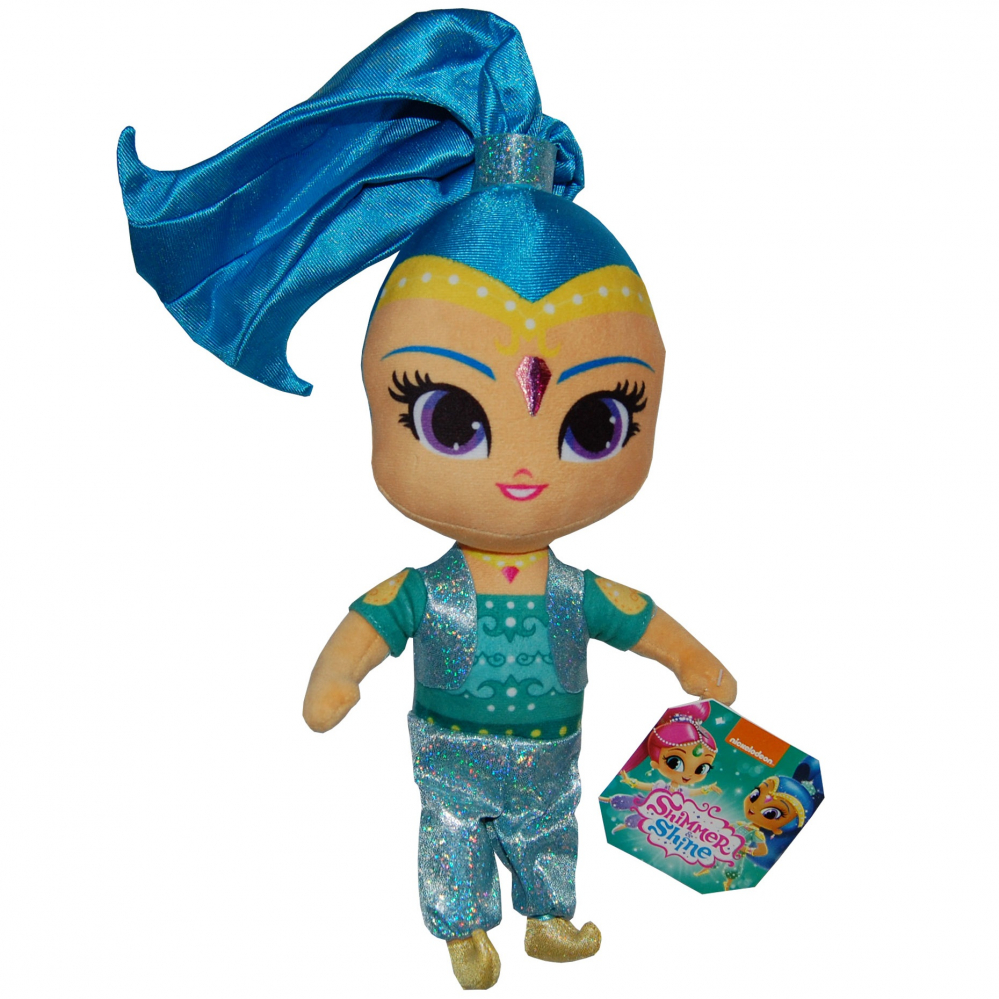 Play by Play-Jucarie din plus si material textil Shine, Shimmer and Shine, 30 cm [1]