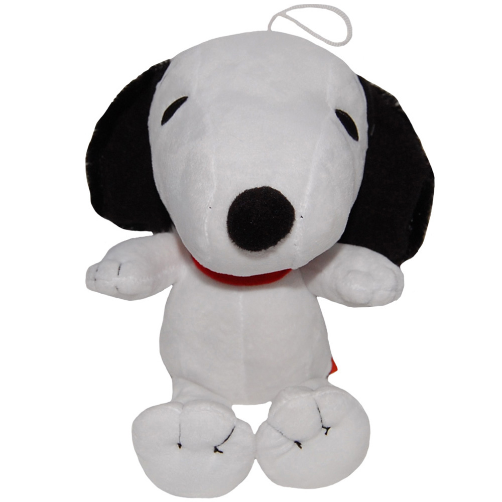 Grupo Moya-Jucarie din plus Snoopy asezat cu zgarda rosie, 18 cm [1]