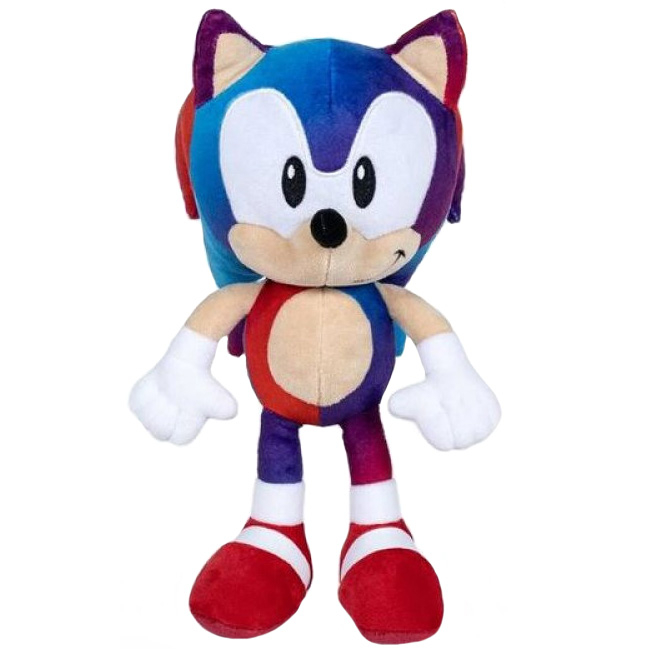 Jucarie din plus Sonic Gradient albastru-rosu, 28 cm [1]