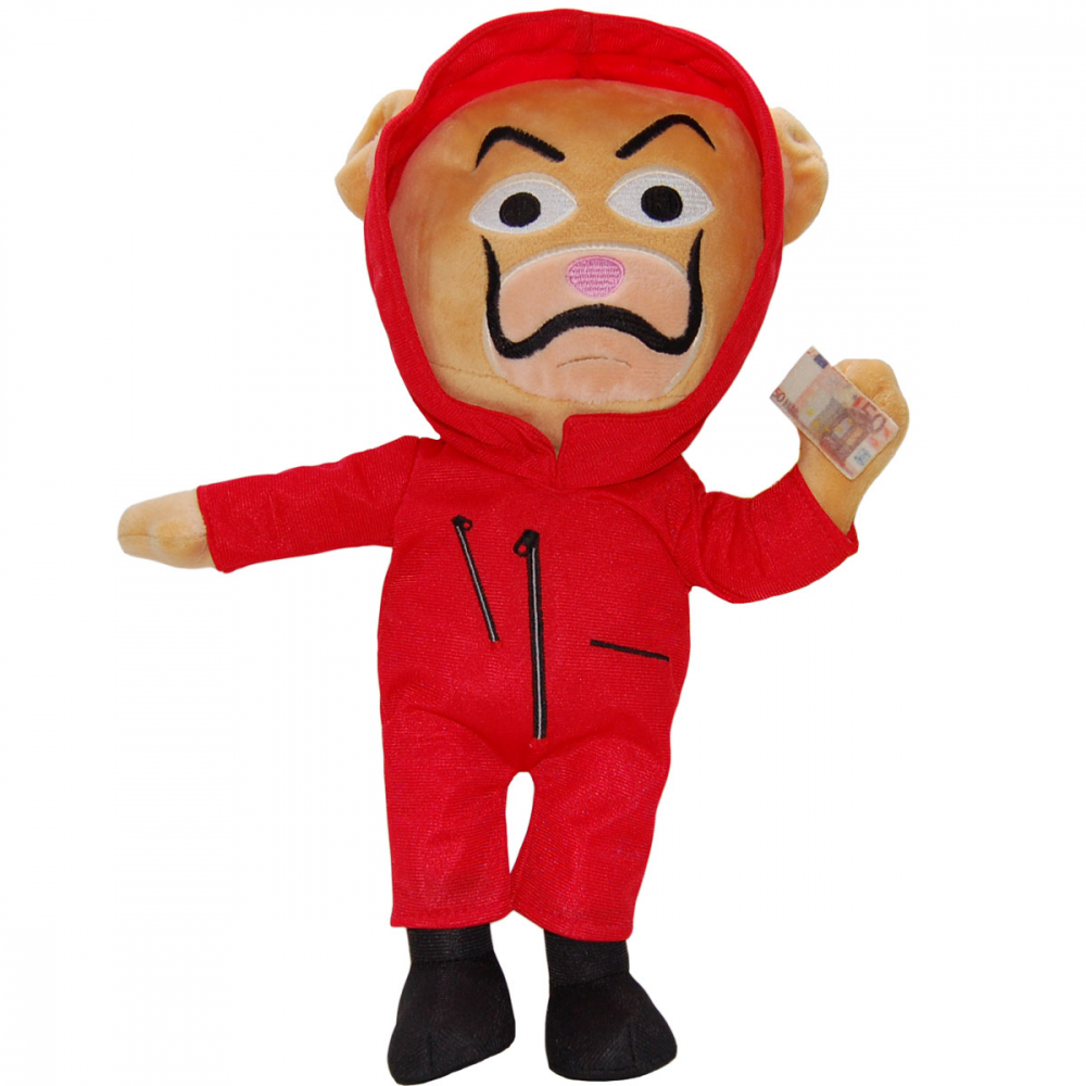 Play by Play-Jucarie din plus Tokio, cu sunete, La Casa de Papel, 32 cm [4]