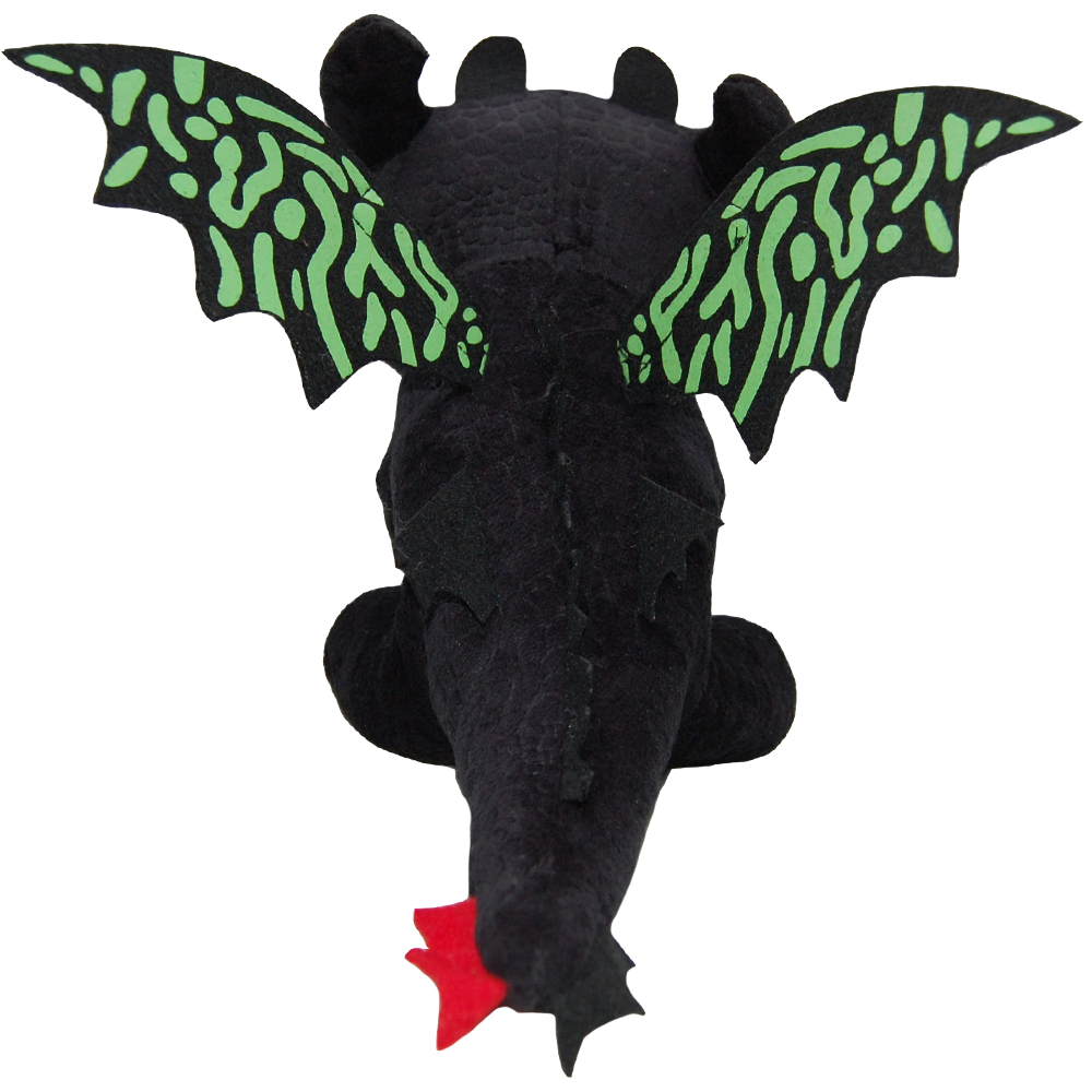 Jucarie din plus Toothless cu aripi fluorescente, Dragons, 34 cm [3]