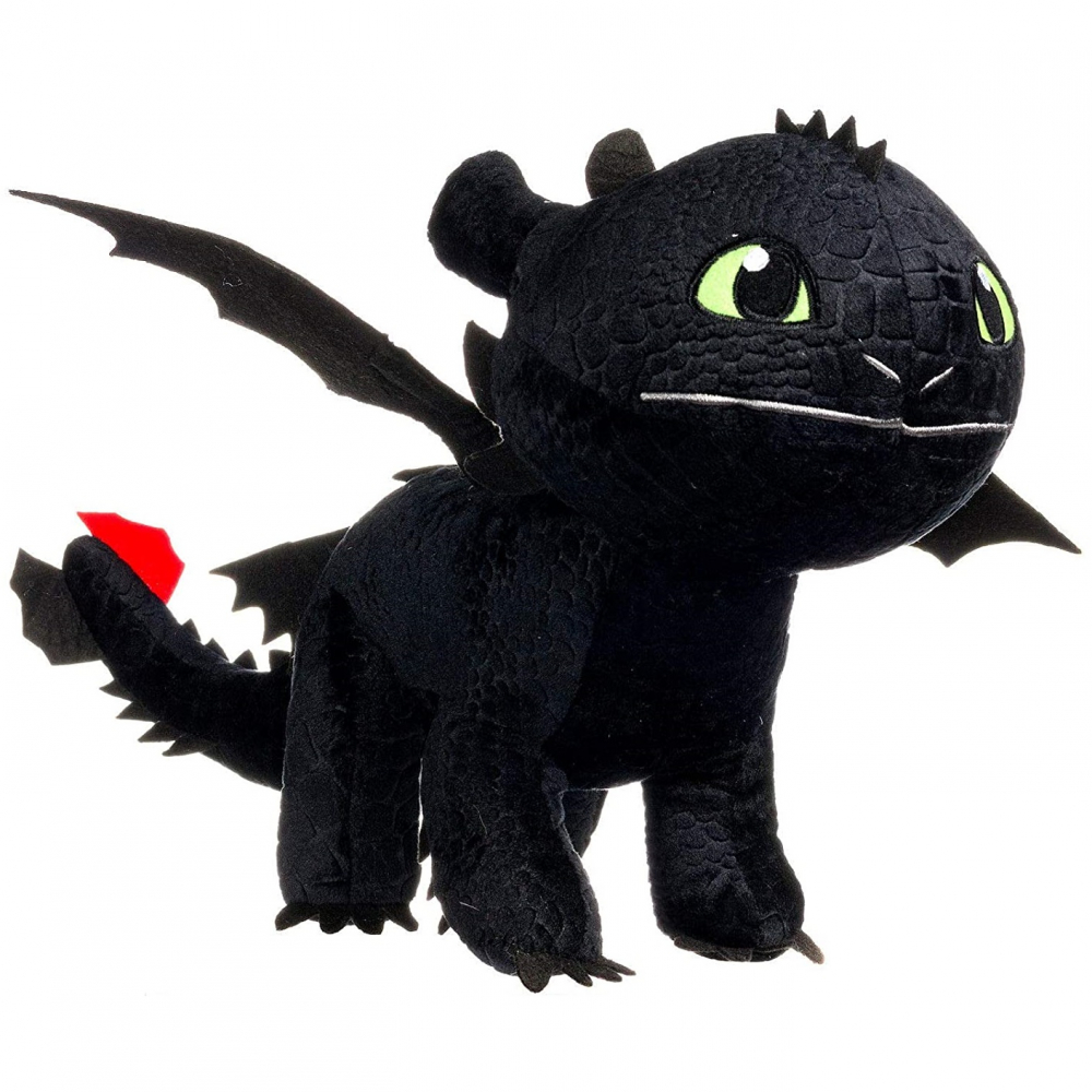 Jucarie din plus Toothless negru, Dragons, 40 cm [1]