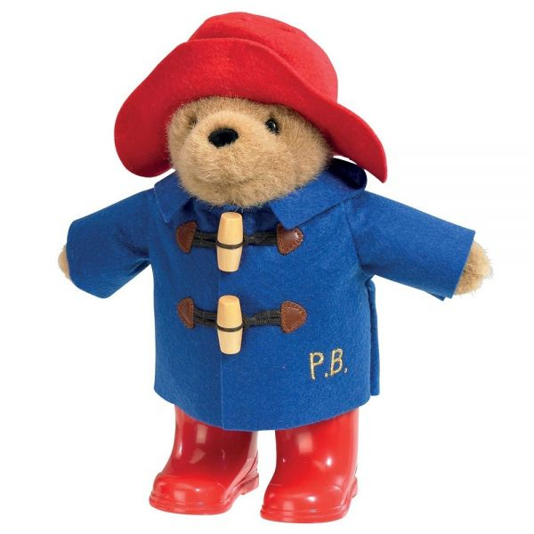 Rainbow Designs-Jucarie din plus Ursuletul Paddington cu cizme, 22 cm [1]