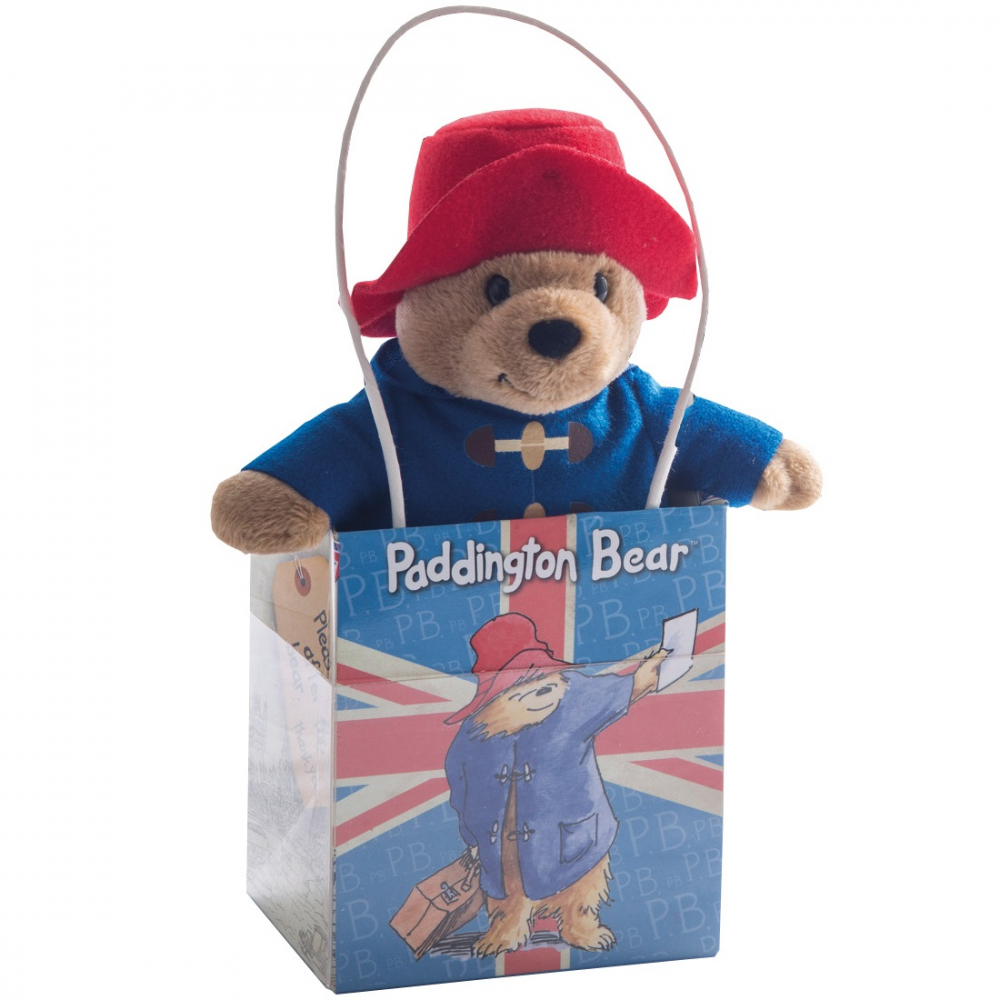 Rainbow Designs-Jucarie din plus Ursuletul Paddington in punga de cadou, 17 cm [1]