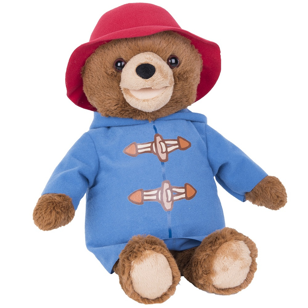 Rainbow Designs-Jucarie din plus "vorbitoare" Ursuletul Paddington, 35 cm [1]