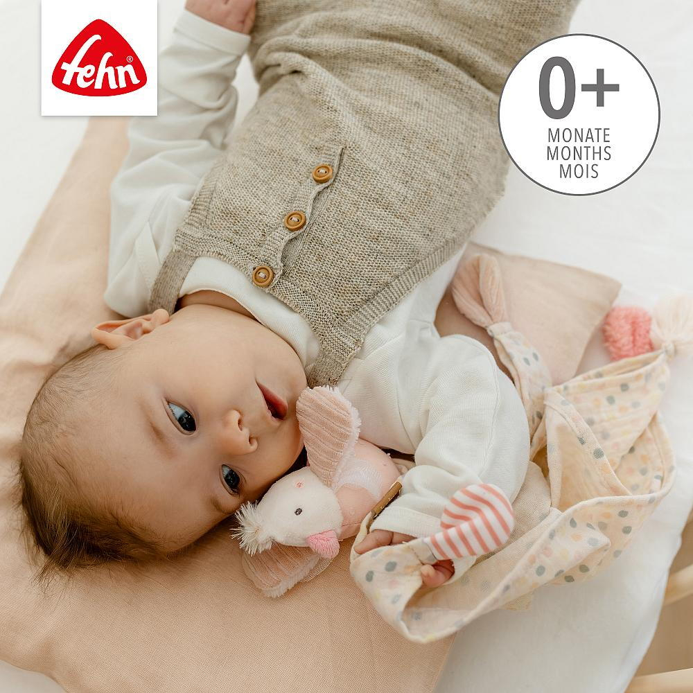 Jucarie-doudou-Pasare-pastel-Fehn [3]