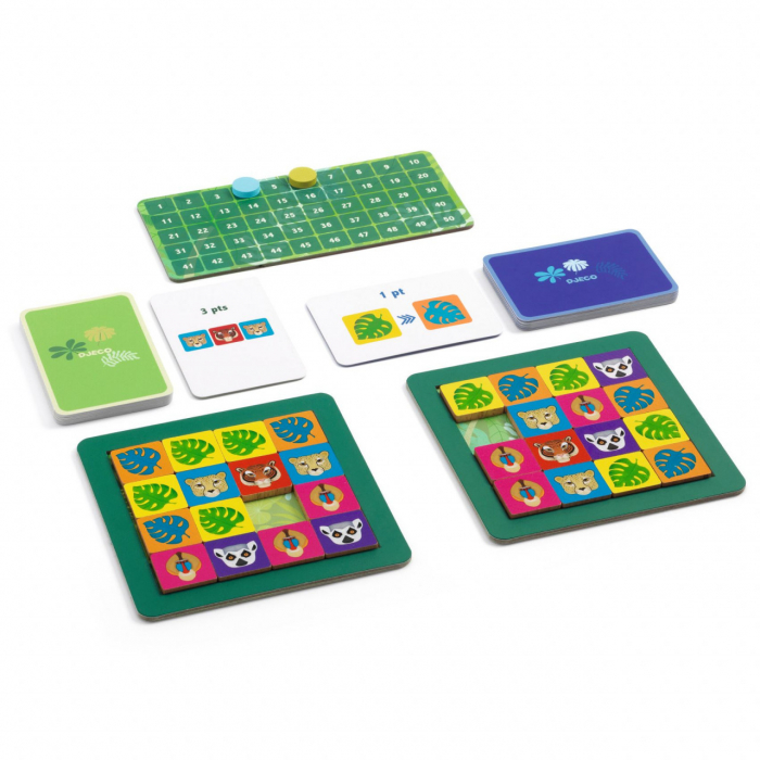 Djeco-Jucarie educativa Joc de societate Jungle taquin, Djeco [2]