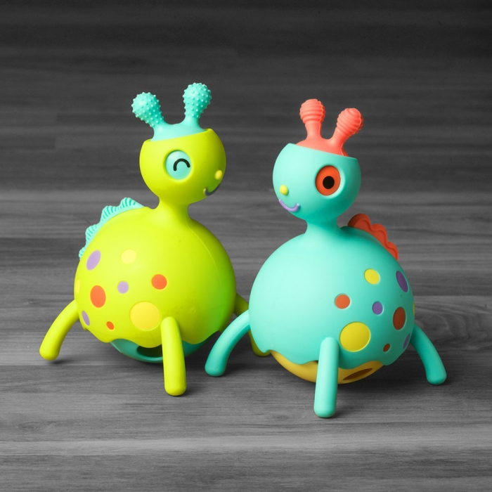 Fat Brain Toys-Jucarie educativa pentru bebelusi Rollobie Green [2]