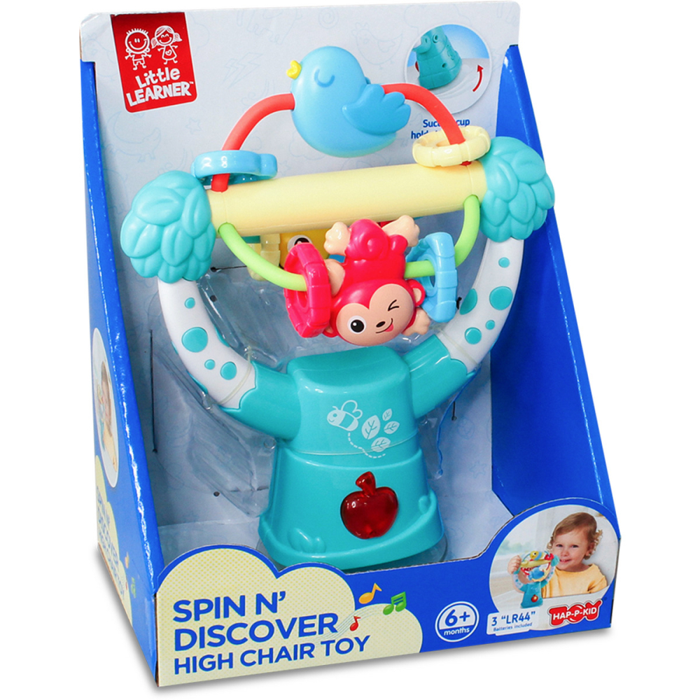 Little Learner-Jucarie interactiva cu ventuza - Invarte si descopera [3]