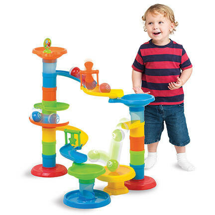 Jucarie interactiva - Turnulet cu bilute (30 piese) [1]