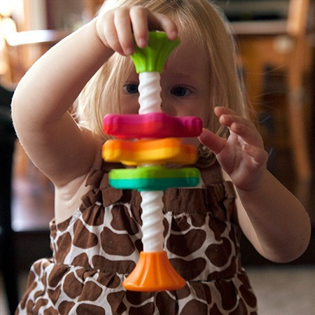 Fat Brain Toys-Jucarie motricitate MiniSpinny [2]