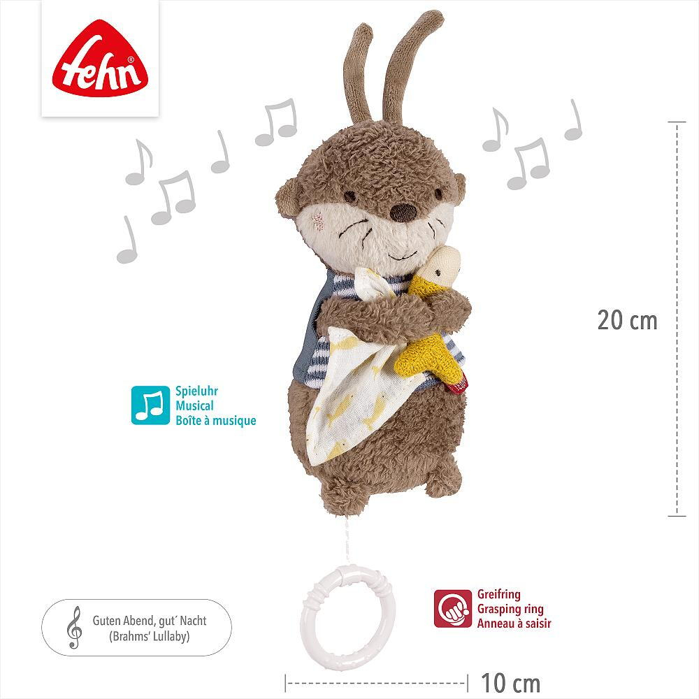 Jucarie muzicala mini - Otter [3]