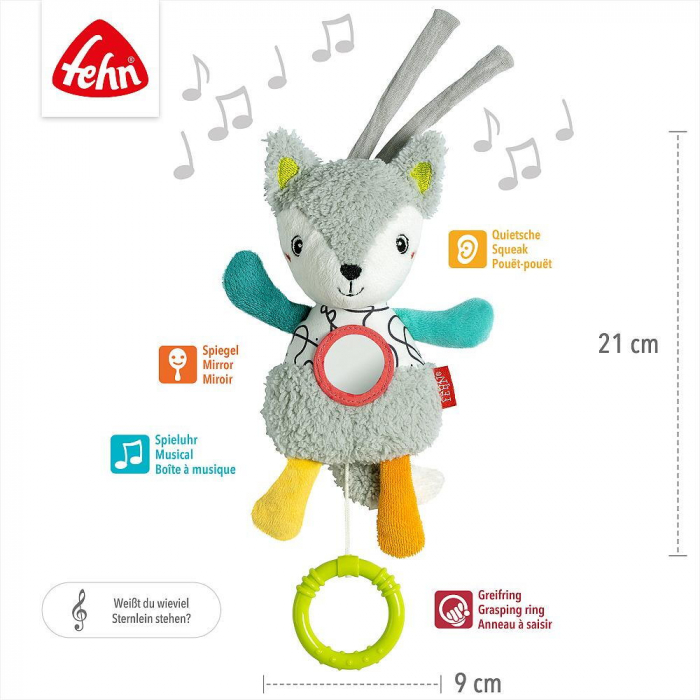Fehn Jucarie muzicala mini - Vulpita [4]