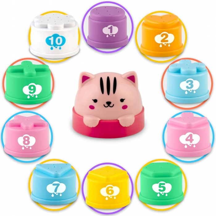 Ricokids-Jucarie pentru baie in forma de turn cu cifre Ricokids RK-752 [3]