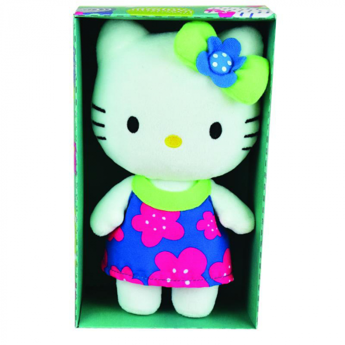 Jemini-Jucarie Plus Jemini 20cm Hello Kitty Floricele Roz [2]