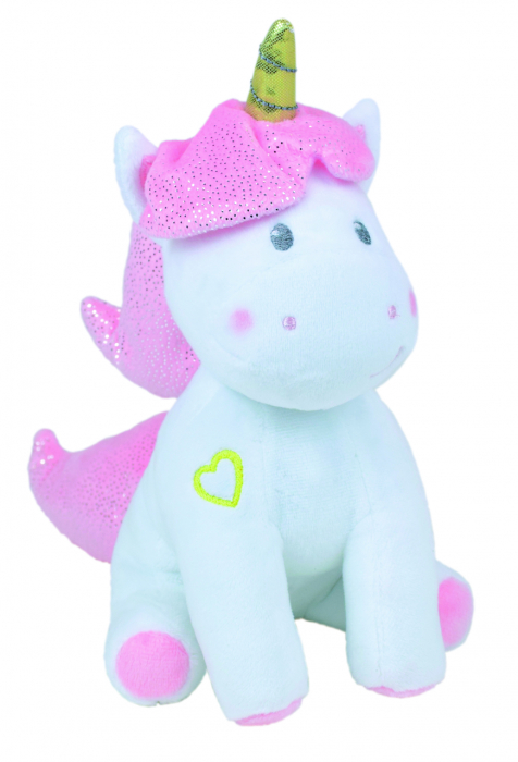Jemini-Jucarie Plus Muzicala Jemini Cu Lumini 24cm Unicorn [4]