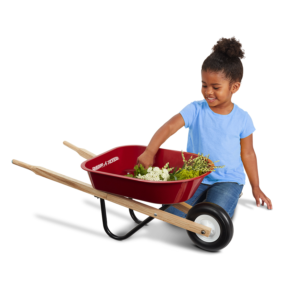 Jucarie - Roaba din otel/lemn Radio Flyer [4]