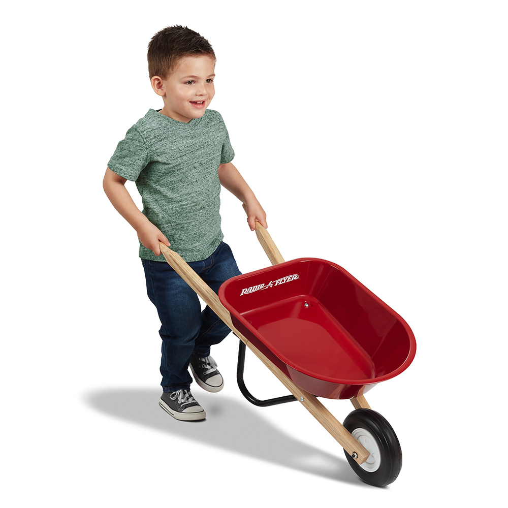 Jucarie - Roaba din otel/lemn Radio Flyer [5]
