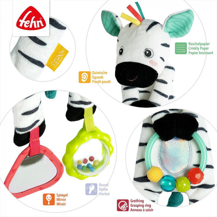 Fehn-Jucarie senzoriala bebelusi - Zebra [3]