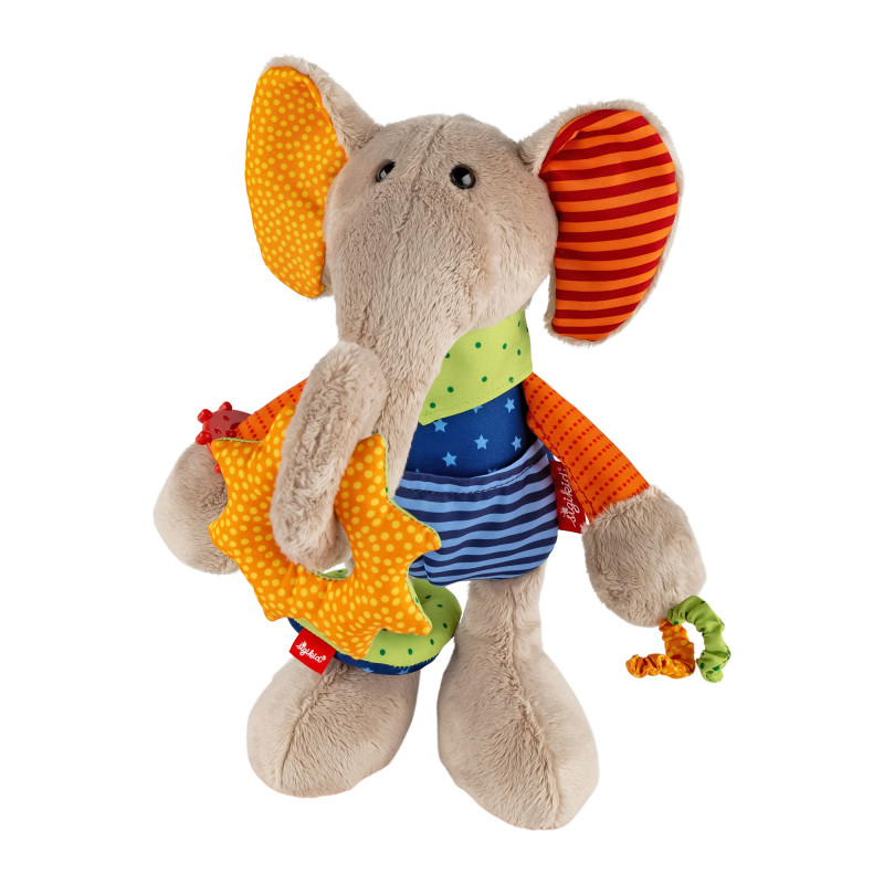 Sigikid-Jucarie senzoriala din plus cu activitati Elefant, PlayQ Sigikid [1]