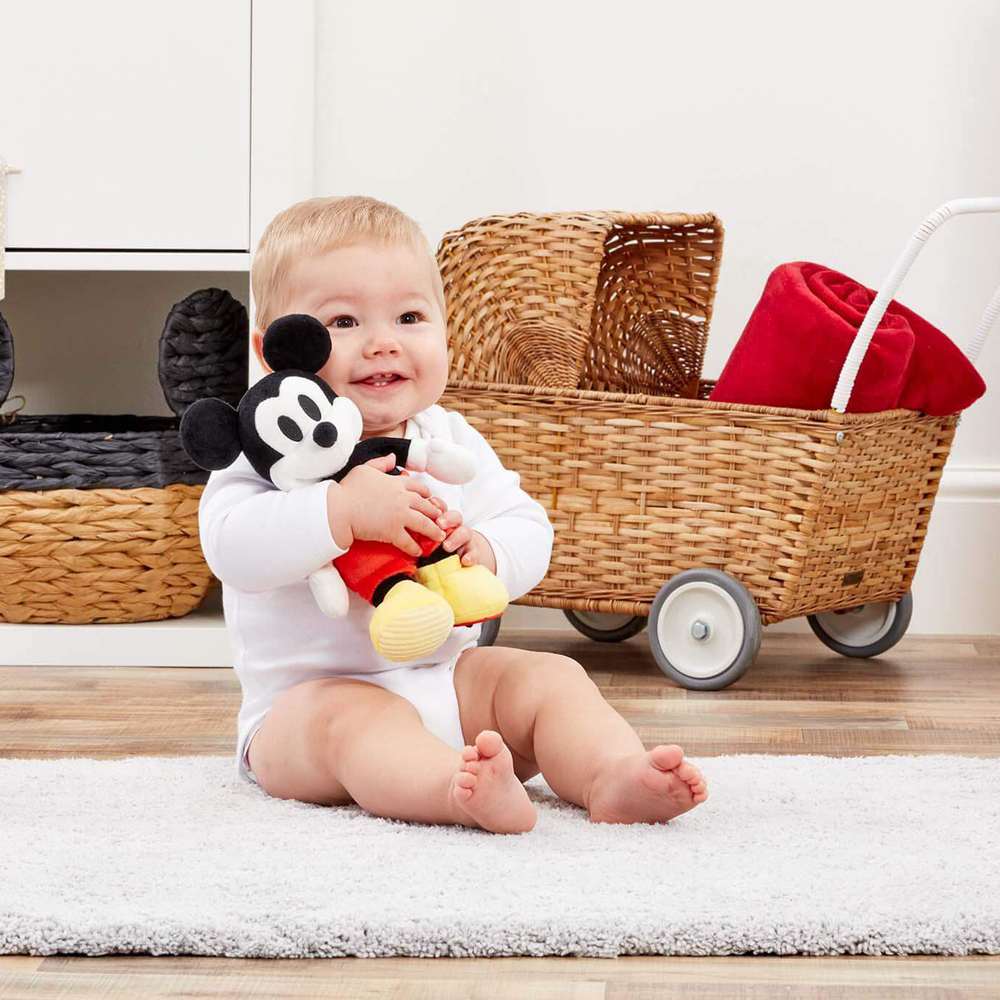 Jucarie senzoriala din plus Mickey Mouse, 24 cm [5]
