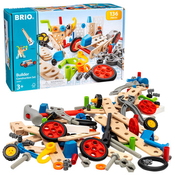 Jucarie set de constructie cu 136 piese BRIO, 3+ ani [1]