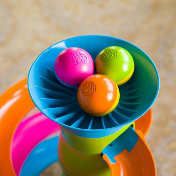 Fat Brain Toys-Jucarie Turnulet cu bile RollAgain [3]