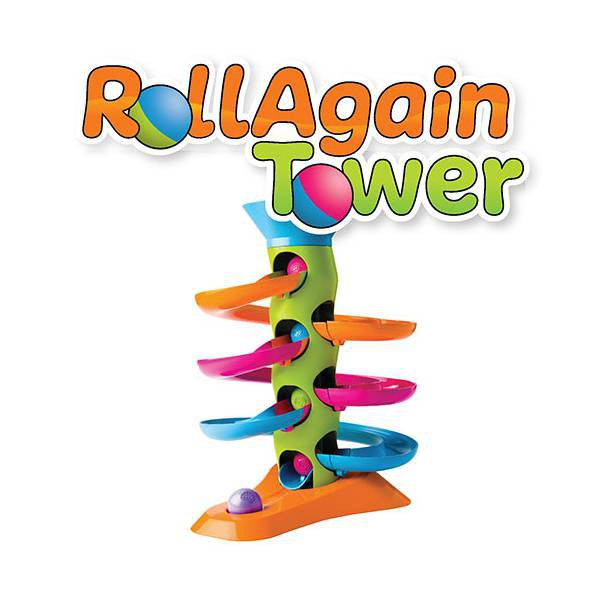 Fat Brain Toys-Jucarie Turnulet cu bile RollAgain [2]