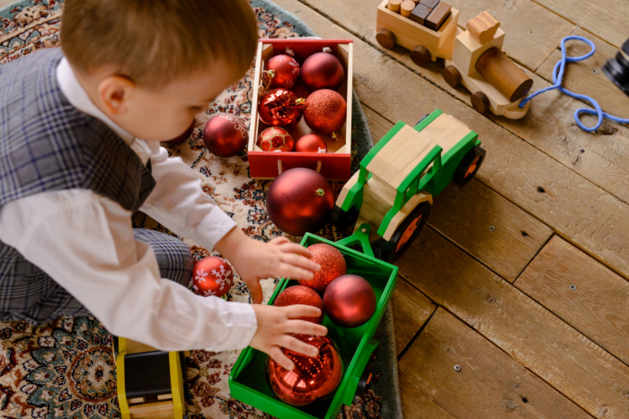 Marc toys Jucarii Montessori Tractor cu remorca Marc toys [2]