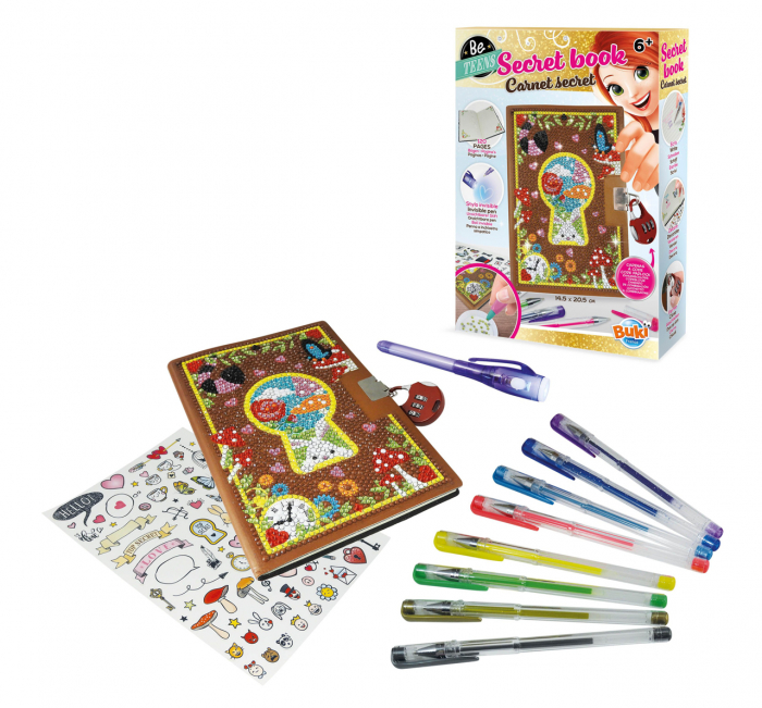 Buki France-Jurnalul Secret - Set creativ pentru fetite [9]